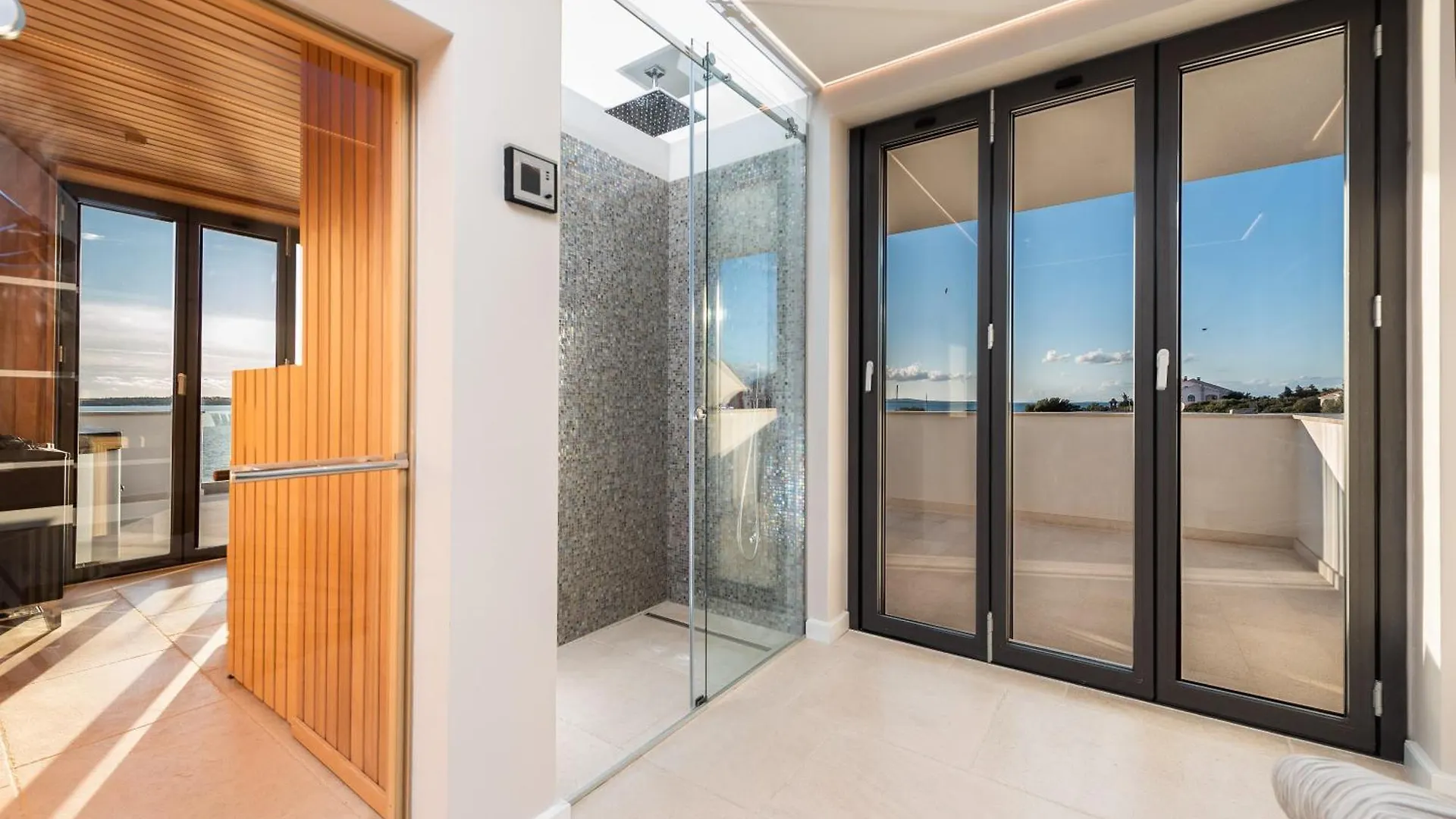 Four Seasons Vrsi Twin Villa Beachfront - Heated Pool & Jacuzzi